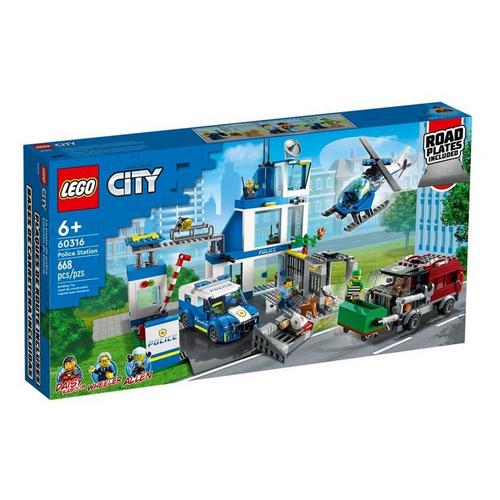 LEGO City Police Station 60316 Building Set - Primary Image