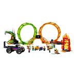 LEGO City Stuntz Double Loop Stunt Arena 60339 Building Set - Thumbnail 1 of 3