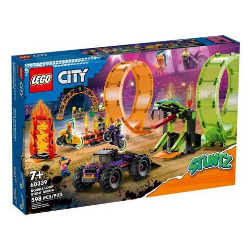 LEGO City Stuntz Double Loop Stunt Arena 60339 Building Set - Primary Image