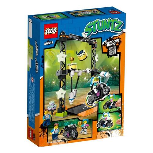 LEGO City Stuntz The Knockdown Stunt Challenge 60341 Building Set - Primary Image