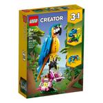LEGO Creator 3in1 Exotic Parrot 31136 Building Set - Thumbnail 2 of 4