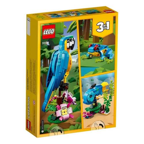 LEGO Creator 3in1 Exotic Parrot 31136 Building Set - Primary Image