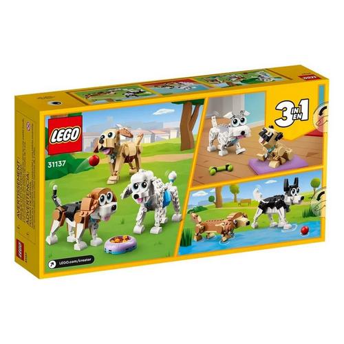 LEGO Creator 3in1 Adorable Dogs 31137 Building Set - Primary Image