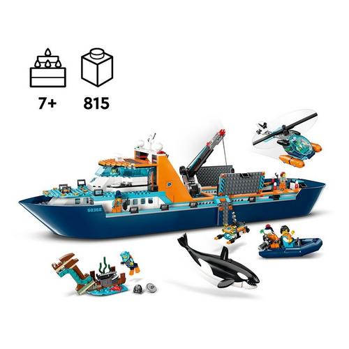 LEGO City Exploration Arctic Explorer Ship 60368 Building Set - Primary Image