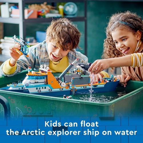 LEGO City Exploration Arctic Explorer Ship 60368 Building Set - Primary Image