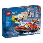 LEGO City Fire Rescue Boat 60373 Building Set - Thumbnail 2 of 5