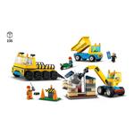 LEGO City Great Vehicles Construction Trucks and Wrecking Ball Crane 60391 Building Set - Thumbnail 2 of 3