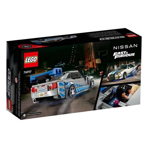 LEGO Speed Champions 2 Fast 2 Furious Nissan Skyline GT-R (R3 76917 Building Set - Primary Image