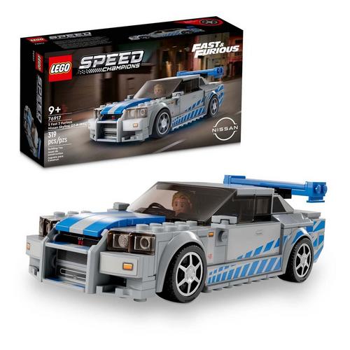 LEGO Speed Champions 2 Fast 2 Furious Nissan Skyline GT-R (R34) 76917 Building Set - Primary Image