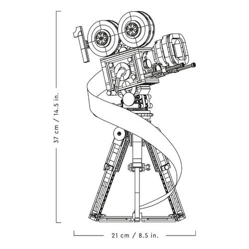 LEGO Disney Walt Disney Tribute Camera 43230 Building Set - Primary Image
