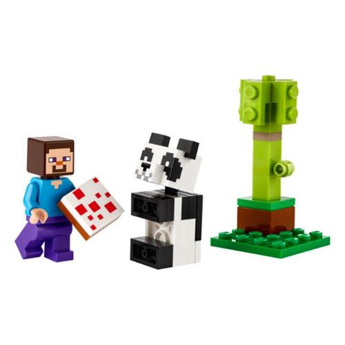 LEGO Minecraft Steve and Baby Panda 30672 Bag - Primary Image
