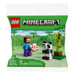 LEGO Minecraft Steve and Baby Panda 30672 Bag - Thumbnail 2 of 3