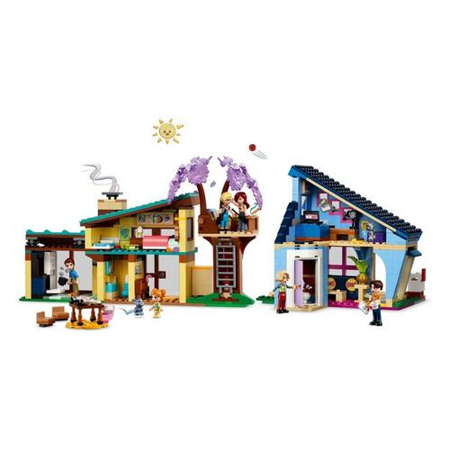 LEGO Friends Olly and Paisley's Family Houses 42620 Building Set - Primary Image