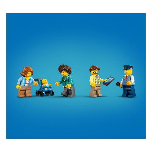 LEGO City Red Double-Decker Sightseeing Bus Toy, London Bus 60407 - Primary Image