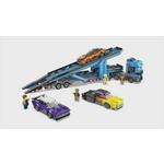 LEGO City Car Transporter Truck with Sports Cars Kids Gift Idea 60408 - Thumbnail 1 of 8
