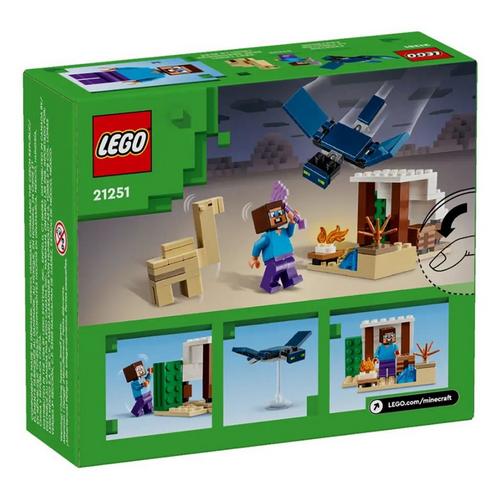 LEGO Minecraft Steve's Desert Expedition 21251 Building Set - Primary Image