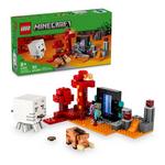 LEGO Minecraft The Nether Portal Ambush 21255 Building Set - Thumbnail 1 of 9