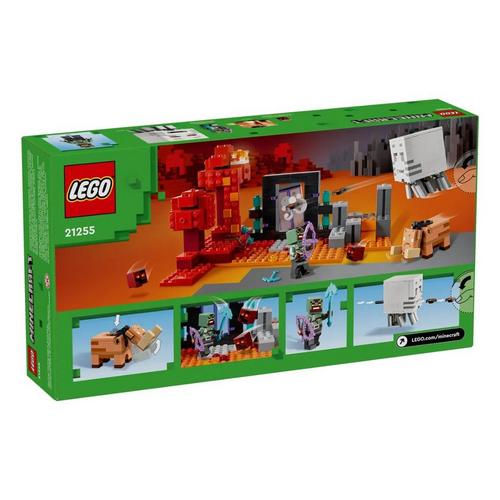 LEGO Minecraft The Nether Portal Ambush 21255 Building Set - Primary Image