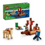 LEGO Minecraft The Pirate Ship Voyage Boat Toy Playset 21259 - Thumbnail 1 of 7