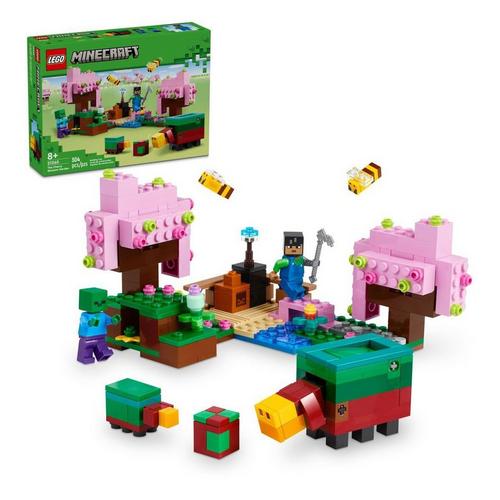 LEGO Minecraft The Cherry Blossom Garden Video Game Toy 21260 - Primary Image