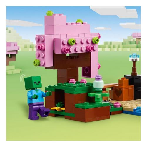 LEGO Minecraft The Cherry Blossom Garden Video Game Toy 21260 - Primary Image