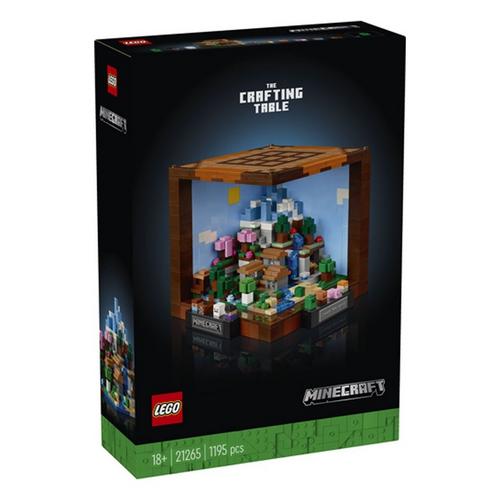 LEGO Minecraft The Crafting Table Creative Gift Idea for Adults 21265 Building Set - Primary Image