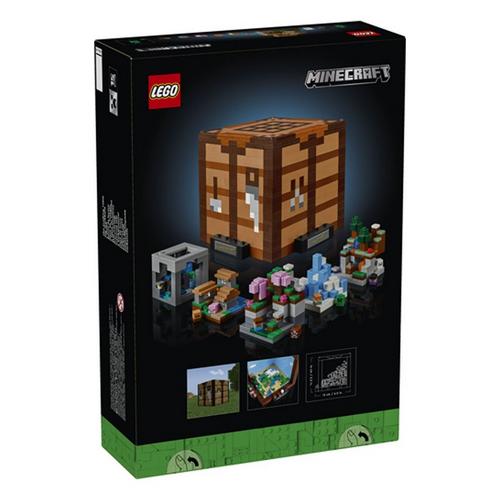 LEGO Minecraft The Crafting Table Creative Gift Idea for Adults 21265 Building Set - Primary Image