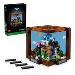 LEGO Minecraft The Crafting Table Creative Gift Idea for Adults 21265 Building Set - Thumbnail 1 of 14