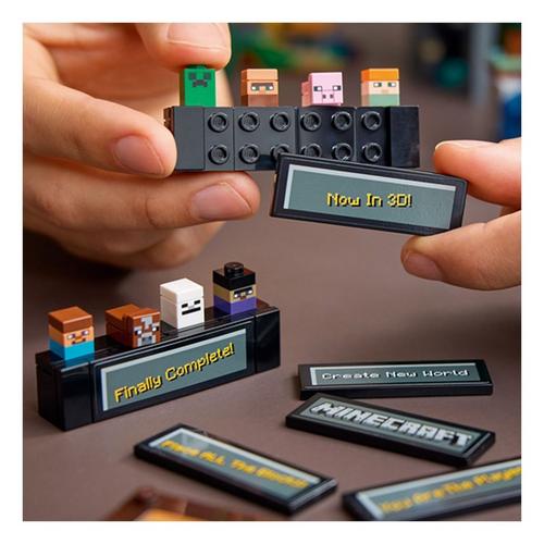 LEGO Minecraft The Crafting Table Creative Gift Idea for Adults 21265 Building Set - Primary Image