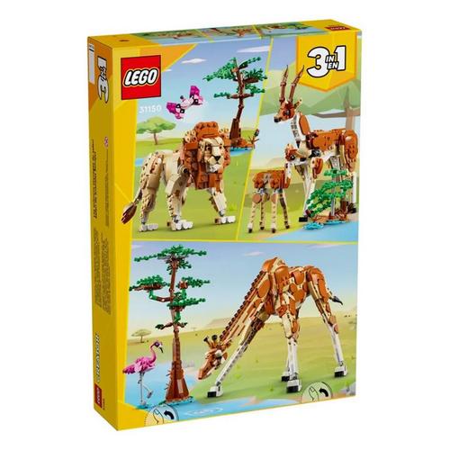 LEGO Creator 3in1 Wild Safari Animals 31150 Building Set - Primary Image