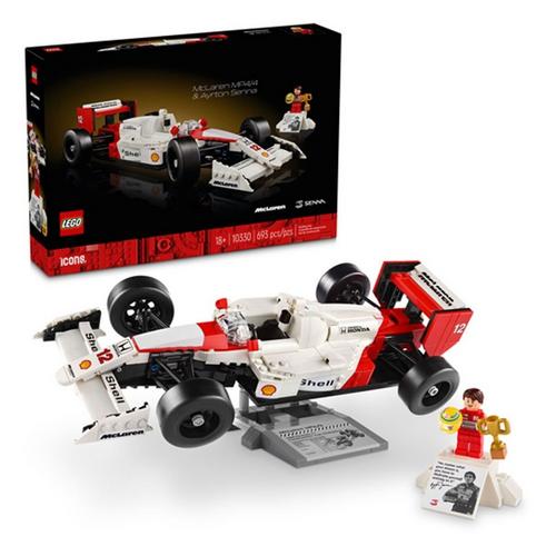 LEGO Icons McLaren MP4/4 & Ayrton Senna 10330 Building Set - Primary Image