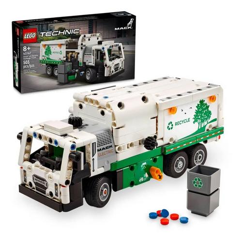 LEGO Technic Mack LR Electric Garbage Truck 42167 Building Set - Primary Image