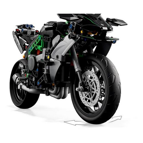 LEGO Technic Kawasaki Ninja H2R Motorcycle 42170 Building Set - Primary Image