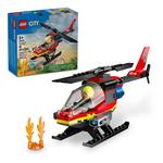 LEGO City Fire Rescue Helicopter 60411 Building Set - Thumbnail 1 of 6