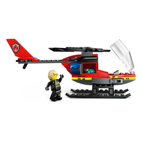 LEGO City Fire Rescue Helicopter 60411 Building Set - Primary Image