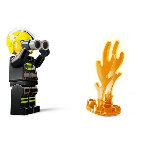 LEGO City Fire Rescue Helicopter 60411 Building Set - Primary Image