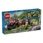 LEGO City 4x4 Fire Truck with Rescue Boat 60412 Building Set - Thumbnail 5 of 6