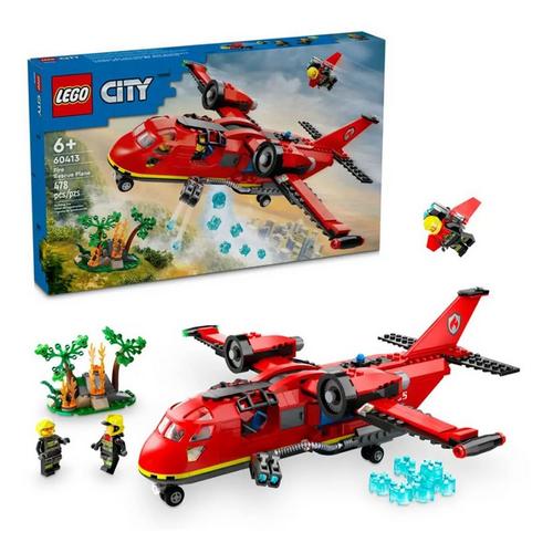 LEGO City Rescue Plane 60413 Building Set - Primary Image