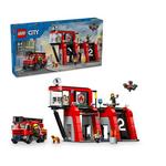 LEGO City Fire Station with Fire Truck 60414 Building Set - Thumbnail 1 of 9