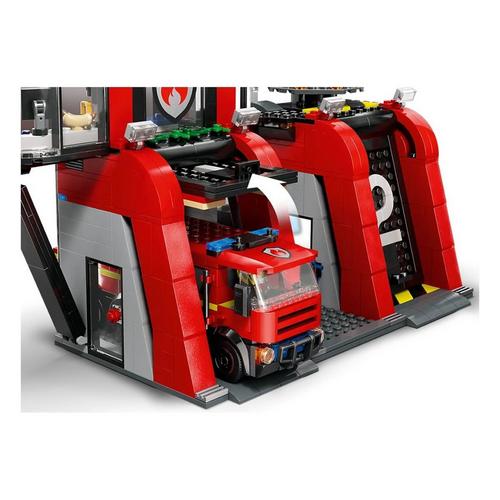 LEGO City Fire Station with Fire Truck 60414 Building Set - Primary Image