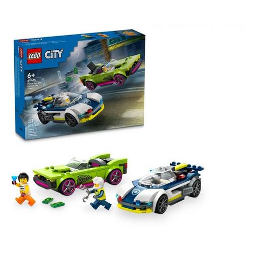 LEGO City Police Car and Muscle Car Chase 60415 Building Set - Primary Image