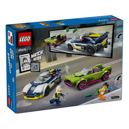 LEGO City Police Car and Muscle Car Chase 60415 Building Set - Primary Image