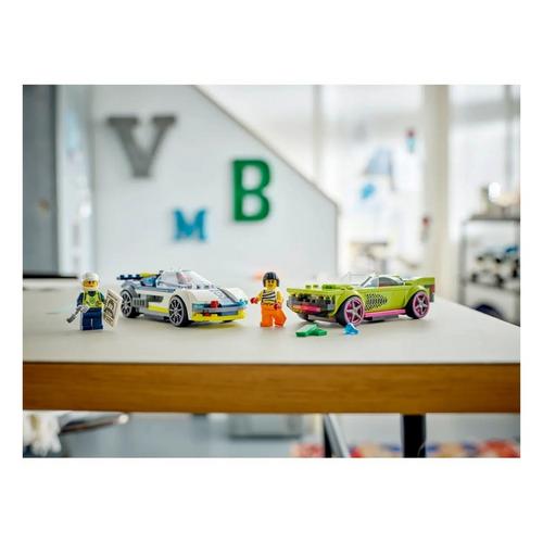 LEGO City Police Car and Muscle Car Chase 60415 Building Set - Primary Image