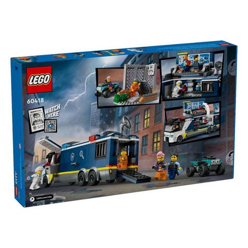 LEGO City Police Mobile Crime Lab Truck 60418 Building Set - Primary Image
