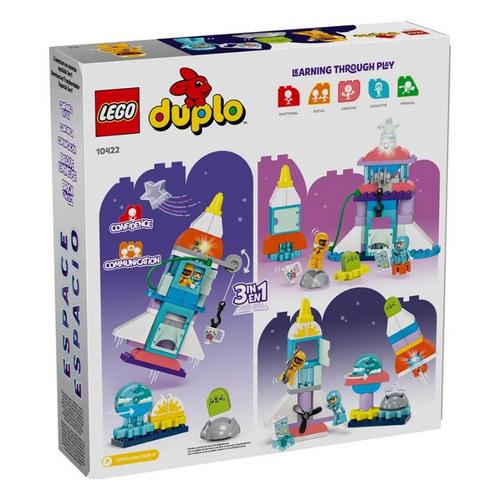 LEGO Duplo 3in1 Space Shuttle Adventure 10422 Building Set - Primary Image