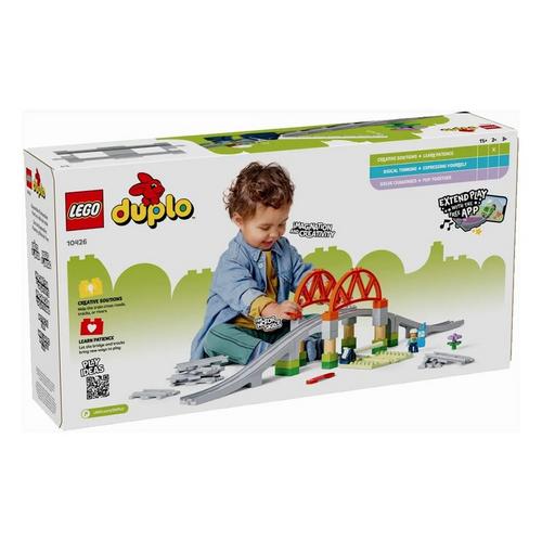 LEGO DUPLO Train Bridge and Tracks Expansion Set 10426 Building Set - Primary Image