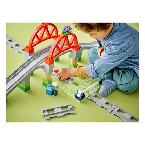 LEGO DUPLO Train Bridge and Tracks Expansion Set 10426 Building Set - Primary Image
