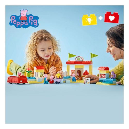 LEGO DUPLO Peppa Pig Supermarket Toy for Toddlers 10434 - Primary Image