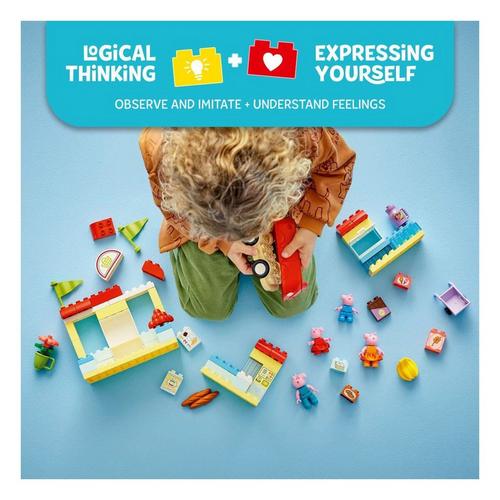 LEGO DUPLO Peppa Pig Supermarket Toy for Toddlers 10434 - Primary Image