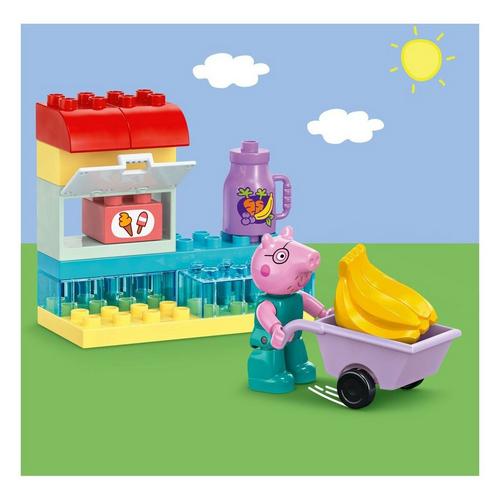 LEGO DUPLO Peppa Pig Supermarket Toy for Toddlers 10434 - Primary Image